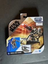 Star Wars Mission Fleet The Mandalorian Hover E-Web Cannon by Hasbro