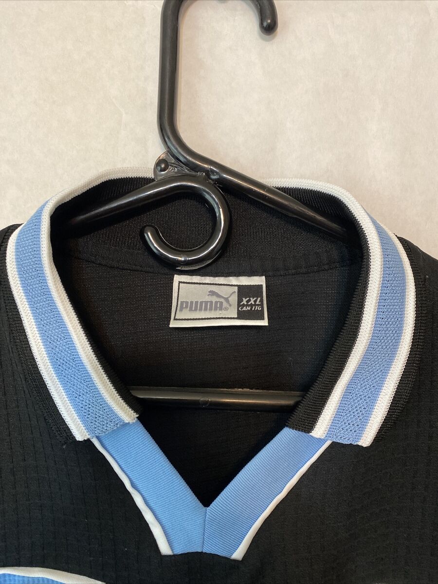 Vintage SS Lazio Soccer Black Jersey 1998-99 Puma XXL CIRIO Vintage SS Lazio Soccer Black Jersey 1998-99 Puma XXL CIRIO
