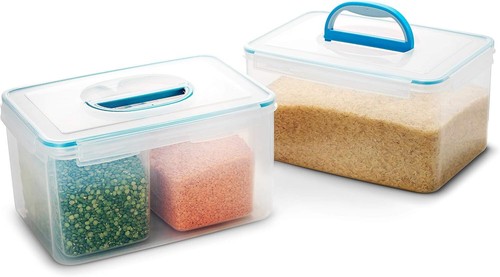 Biokips Extra Large Rice Container – Airtight Food Storage Containers for Rice, - Picture 2 of 7