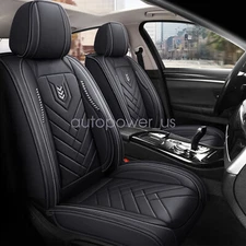 For 2007-2021 Kia Sorento Leather Front+Rear Seat Cover Protector Cushion