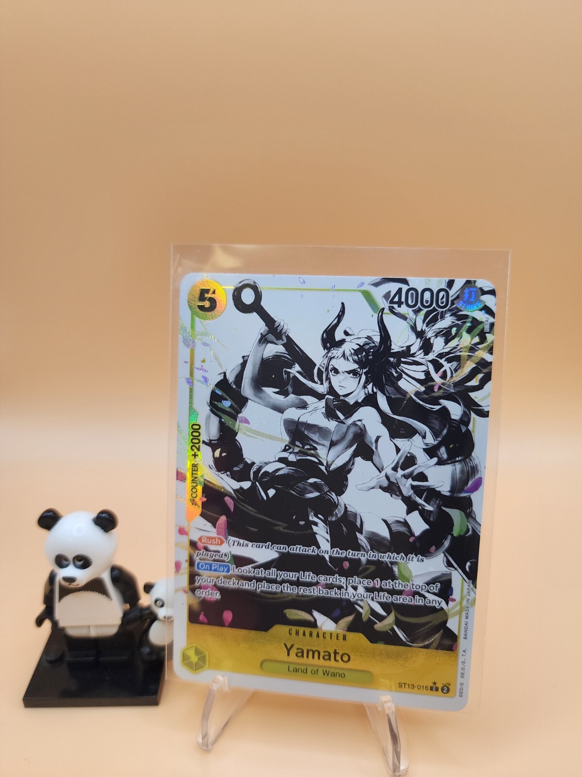 One Piece Card Game - Yamato ST13-016 Alt Art Character The Three Brothers NM