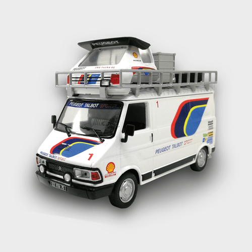 Décalcomanies VIRATE V217 - Citroën C35 Assistance Peugeot 205 Rallye Monte-Carlo 1986
