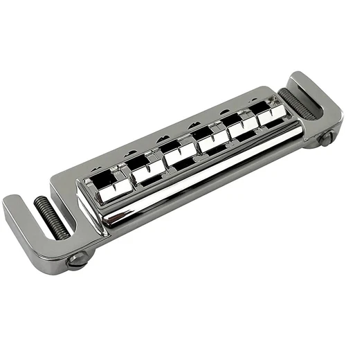 Leo Quan Badass Wraparound Guitar Bridge With SAE 5/16" Locking Studs Nickel