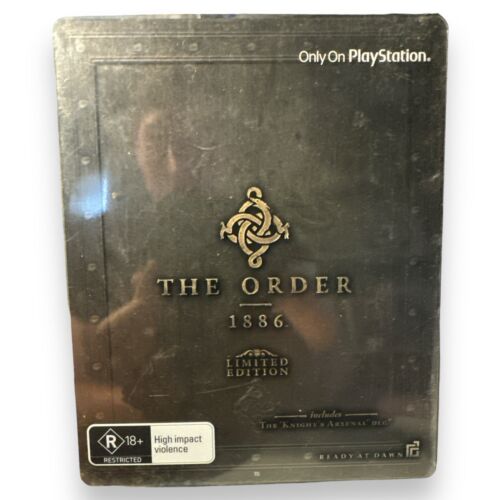 Sony PS4 The Order 1886 PlayStation 4 Limited Edition Steelcase/ Free Postage! - Zdjęcie 1 z 5