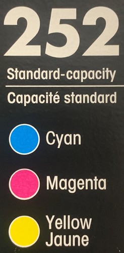 Epson 252XL Black & 252 Color Ink T252XL-BCS 4-Pack Exp 2026+ Genuine Retail Box - Picture 6 of 16