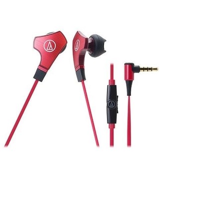 Audio Technica Athchx7Isrd Earbud For Smartphone, Red (132018338094)