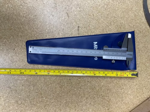 Mitutoyo Vernier Caliper Machinist Tool Stainless Steel 9"