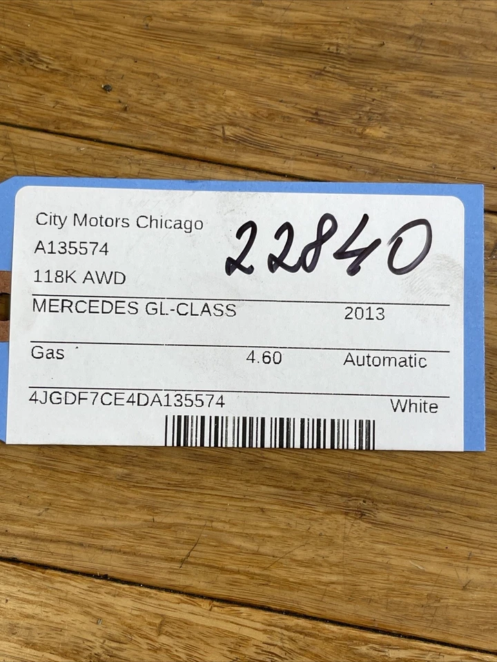 Tubo de escape delantero derecho izquierdo Mercedes GL450 2012-2019 OEM tubo conector Foto 2 de 4