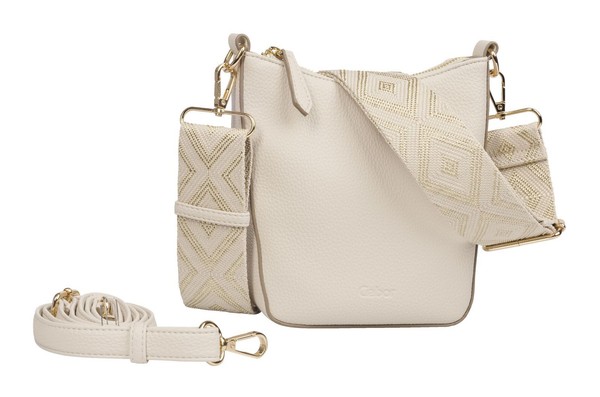 Gabor Linda Cross Bag Xs UmhäNgetasche Tasche Cream White Creme Neu-image