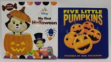 Five Little Pumpkins Disney Baby: My First Halloween Board Book