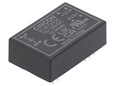 EC3A34H Wandler: DC/DC 3W UEing: 36-72V UAusg: 5VDC UAusg2: -5VDC DIP24 CINCON