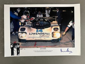 Derek Bell Signed Limited Edition Photo Print #111/200