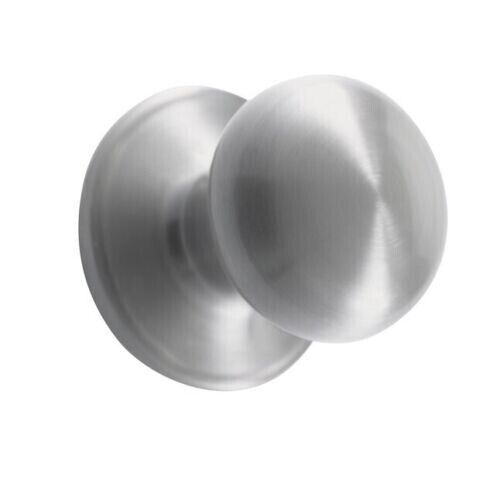 RELIABILT Baron Satin Nickel Interior/Exterior Hall/Closet Passage Door Knob  in the Door Knobs department at