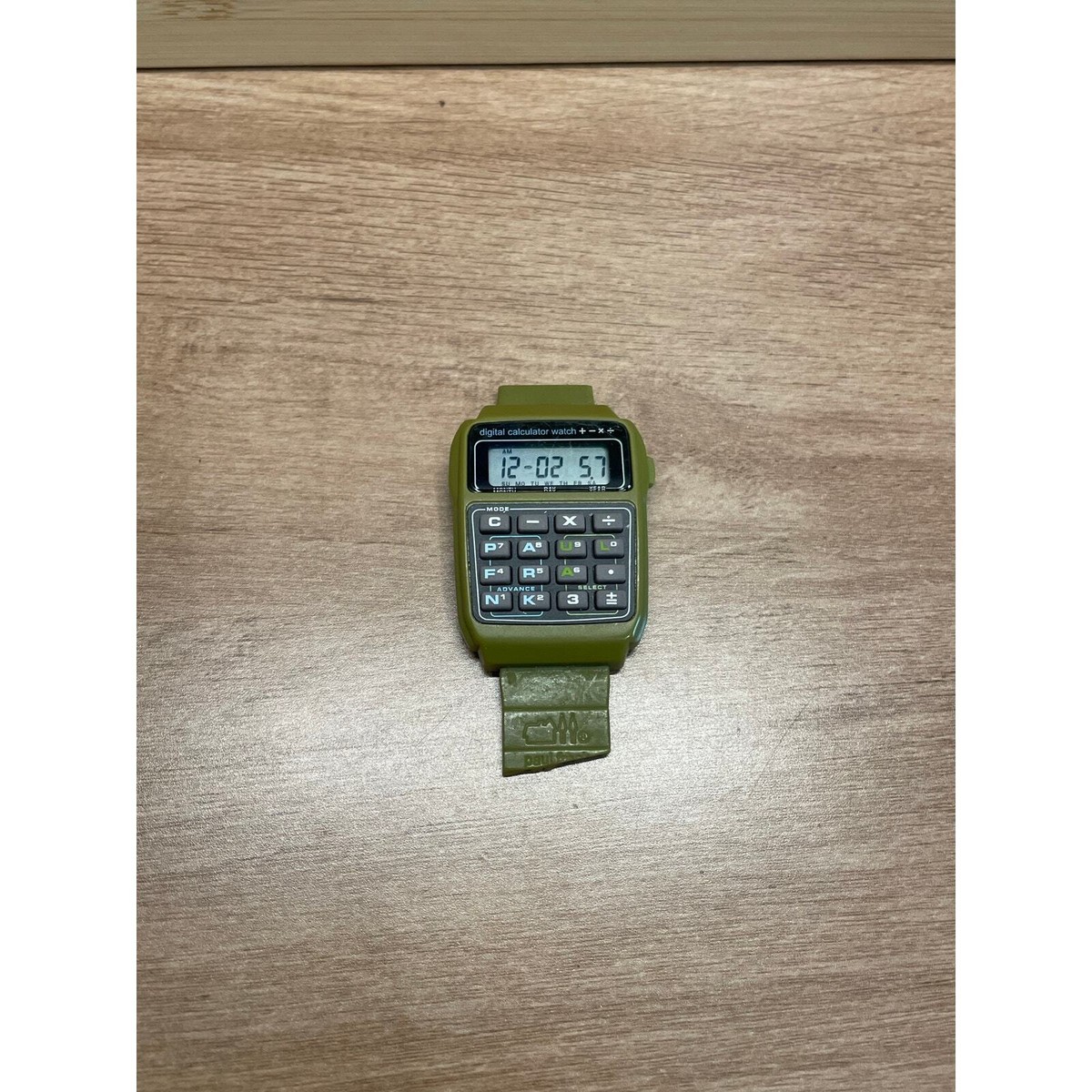 Vtg Paul Frank Julius & Friends Green Digital Calculator 