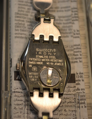 Swatch Watch Irony Lady Deep Stones YSS213G Silver Women display picture 1