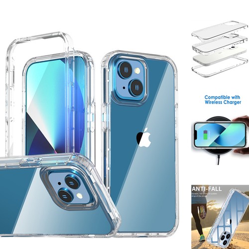 For Iphone 13 Pro Max 13 13 Pro Case Hard Clear Shockproof Heavy Duty Cover Ebay
