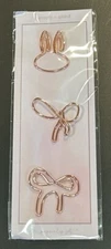 Cute New Simply Gilded Paper Clip Set