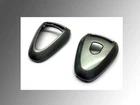 Metallic Grey Remote Key Shell Cover For Porsche Silver Head 997.1 987 Cayman