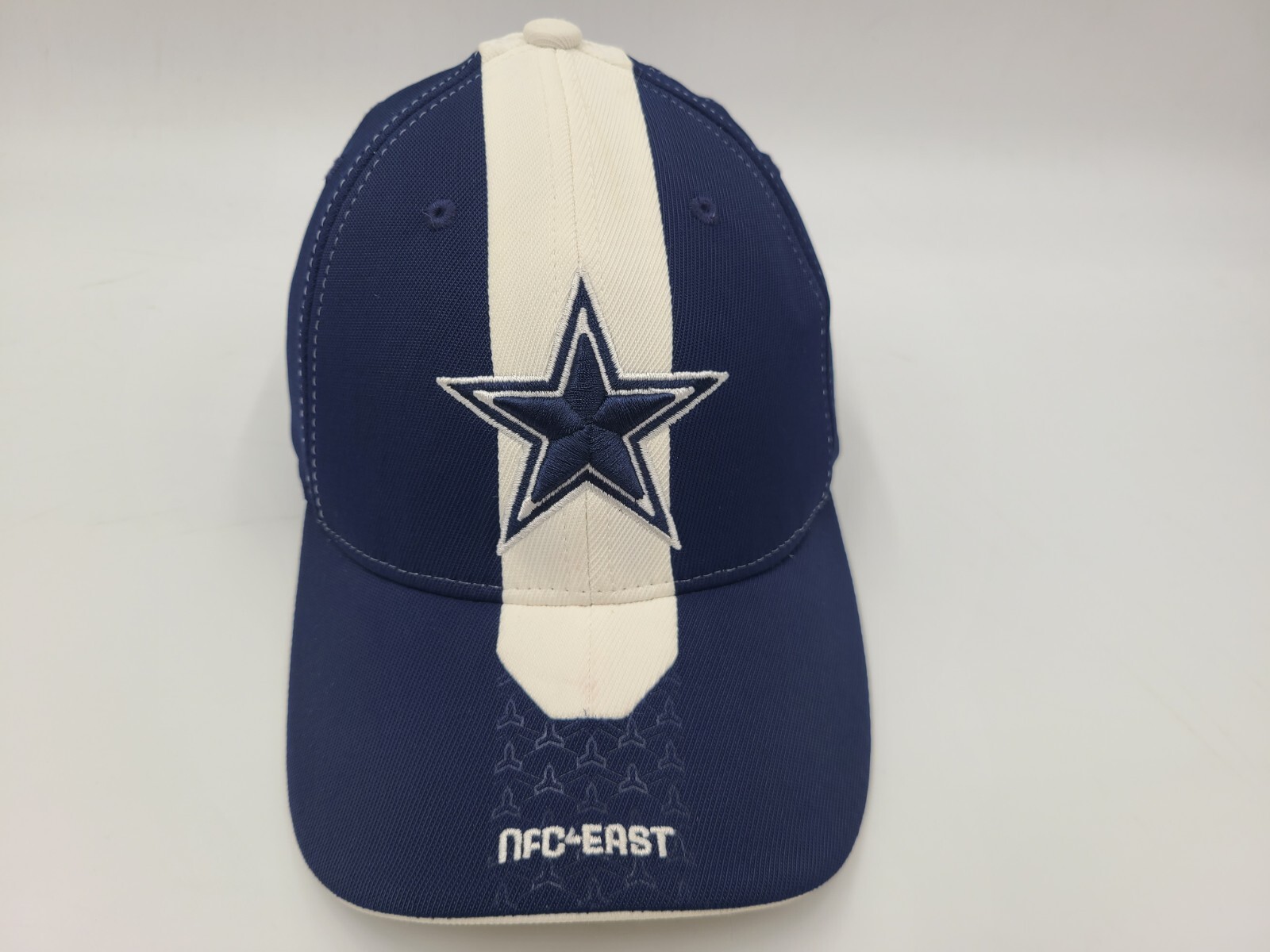 Dallas Cowboys NFL Reebok Sideline Flex Fitted OSFA Hat Blue White for Men Women