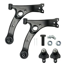 For 2009-2012 2013 Toyota Corolla 4Pcs Front Lower Control Arms Ball Joints Set