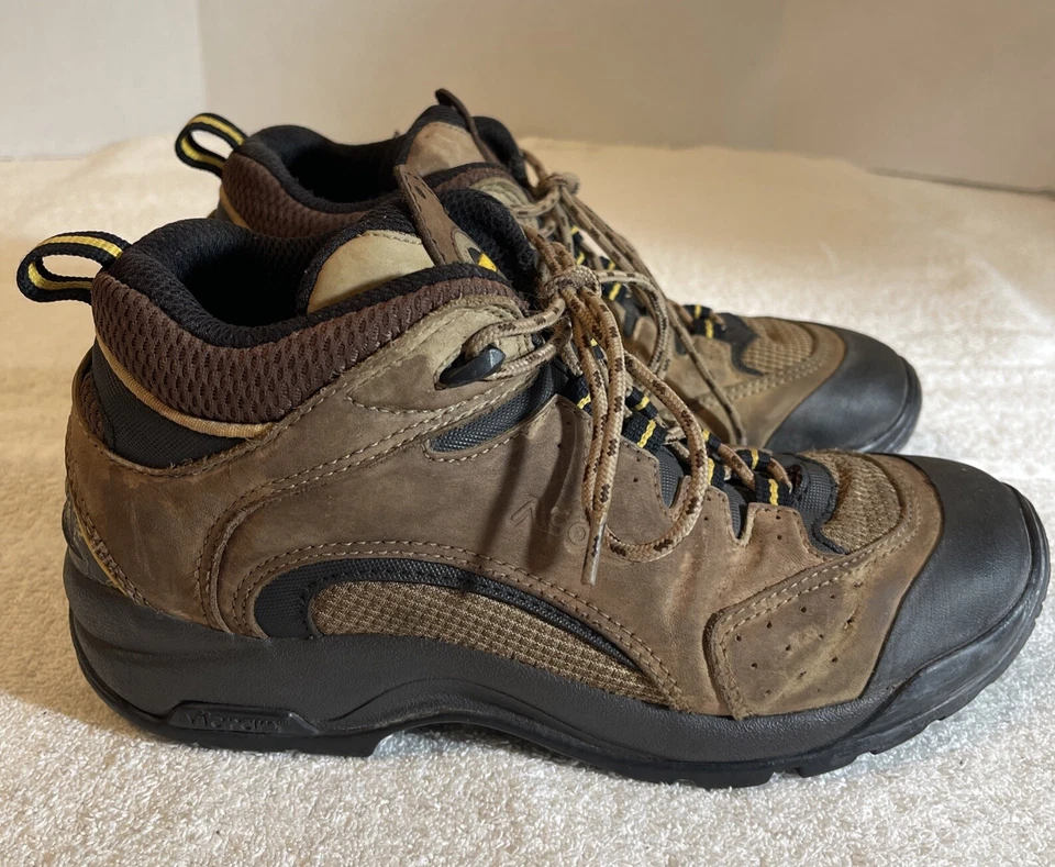Asolo Mountain Sport Quasar Vibram Sole Hiking Boots Size 7.5 Women's - Image 3 of 4