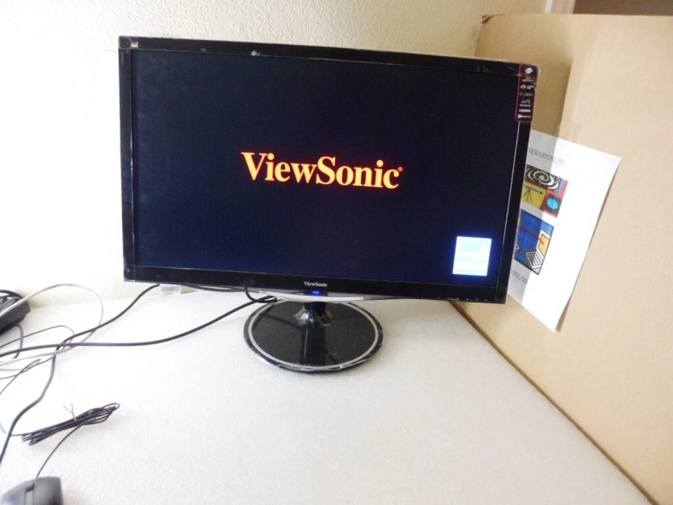 ViewSonic VX2757-MHD 27" Wide Monitor w/Speakers 1080p Full HD HDMI VS16327 - Image 4 of 4