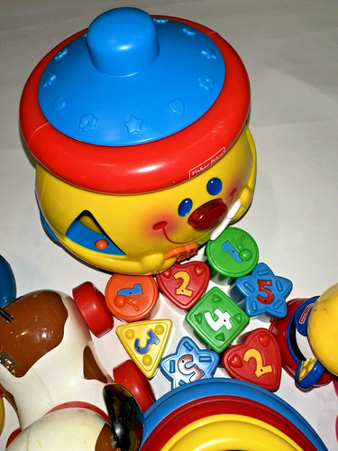 Lot of 14 Fisher Price Baby &Toddler Toys Cookie Shape Surprise Tested & Work! - Picture 15 of 24