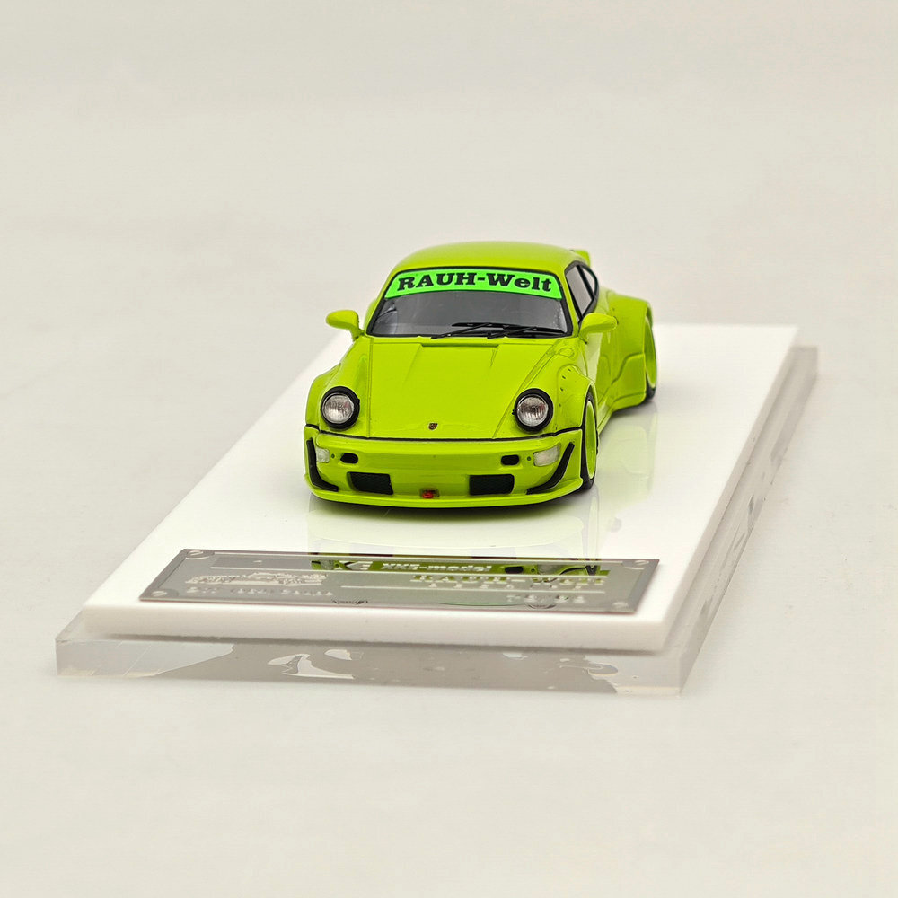 ポルシェ911(964) RAUH-Welt ミニカー　1/64 PGM 1:64 Scale Porsche RWB 964 RAUH-Welt Begriff Diecast Car