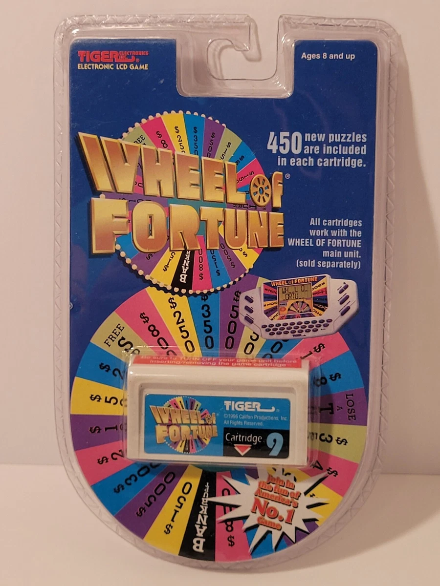 Cartouche De Remplacement Tiger Wheel Of Fortune - Pour Console De