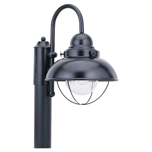 Sea Gull Lighting One-Light Outdoor Post Lantern Outside Fixture, Full Size, ... - Picture 6 of 6