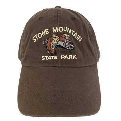 Stone Mountain State Park Hat Hiking Boots Logo Camp Golf Beach Baseball Dad Cap