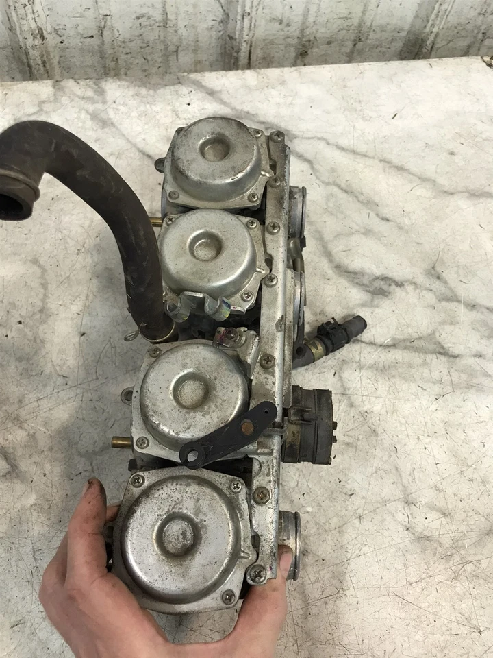 90 Honda CB 1 400 CB1 CB400 F CB-1 Carburadores Set Rack Foto 4 de 4