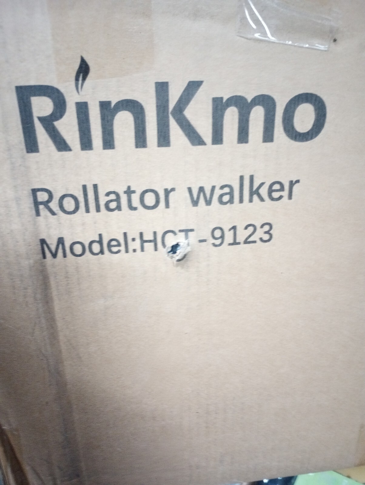RINKMO Rollator Walker For Seniors Rollator Walker With Seat 8" Wheels