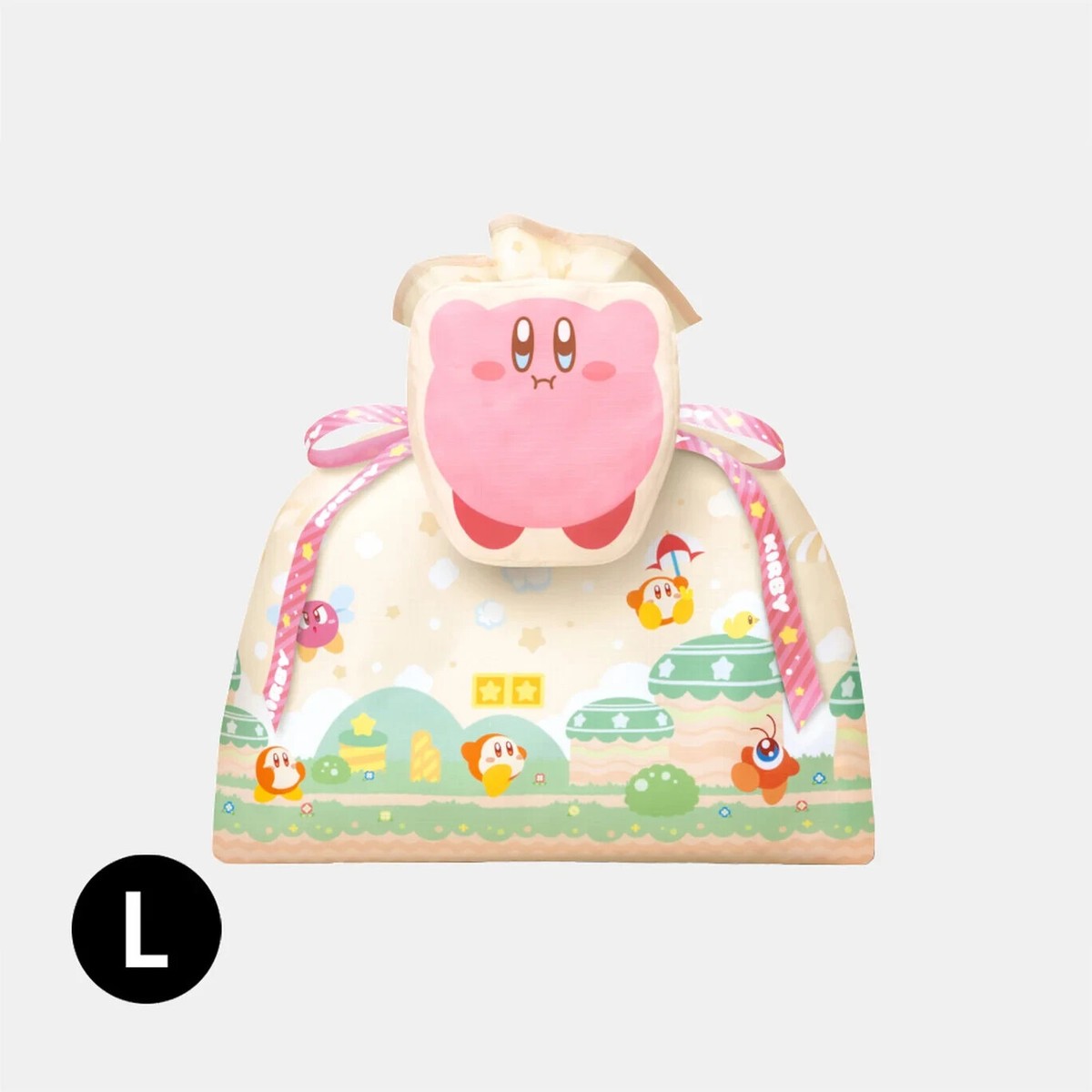 記念グッズ yby Y442 Nintendo Kirby Star Wrapping x Eco Bag L (Green Greens) Japan