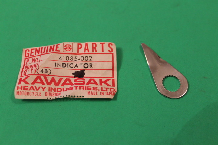 Kawasaki NOS NEW 41085-002 Front Brake Panel Indicator G4 G5 KD KE