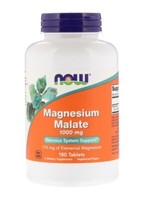 Now Foods Magnesium Malat 1.000 Mg 180 Tablets
