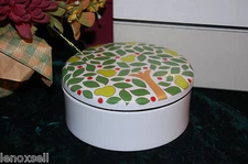 Lenox Kate Spade Pear Tree Point Covered Candy Dish Porcelain New in Box first Q