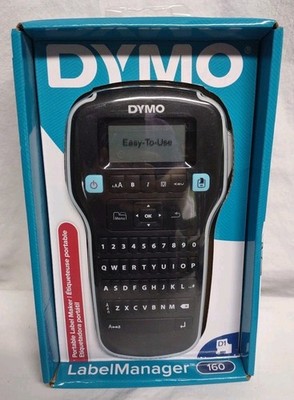 Dymo LabelManager LMR-160 D1 Label Maker One-Touch Smart Keys - New Fast Ship