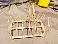 Antique/ Vintage Mappin & Webb silver Plate 6 Slice  Toast Rack Well Marked