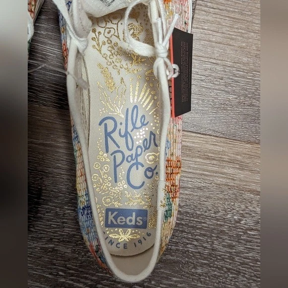 Tenis Keds Rifle Papel Coloridas Triple Kick Malla Margaux Con Etiqueta Talla 8.5 Foto 3 de 4