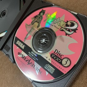 Excellent Condition Sakura Wars 2 Sega Saturn  Japanese version 15a