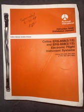 Rockwell Collins EFIS-85B and EFIS-86B Electronic Flight Instrument Systems