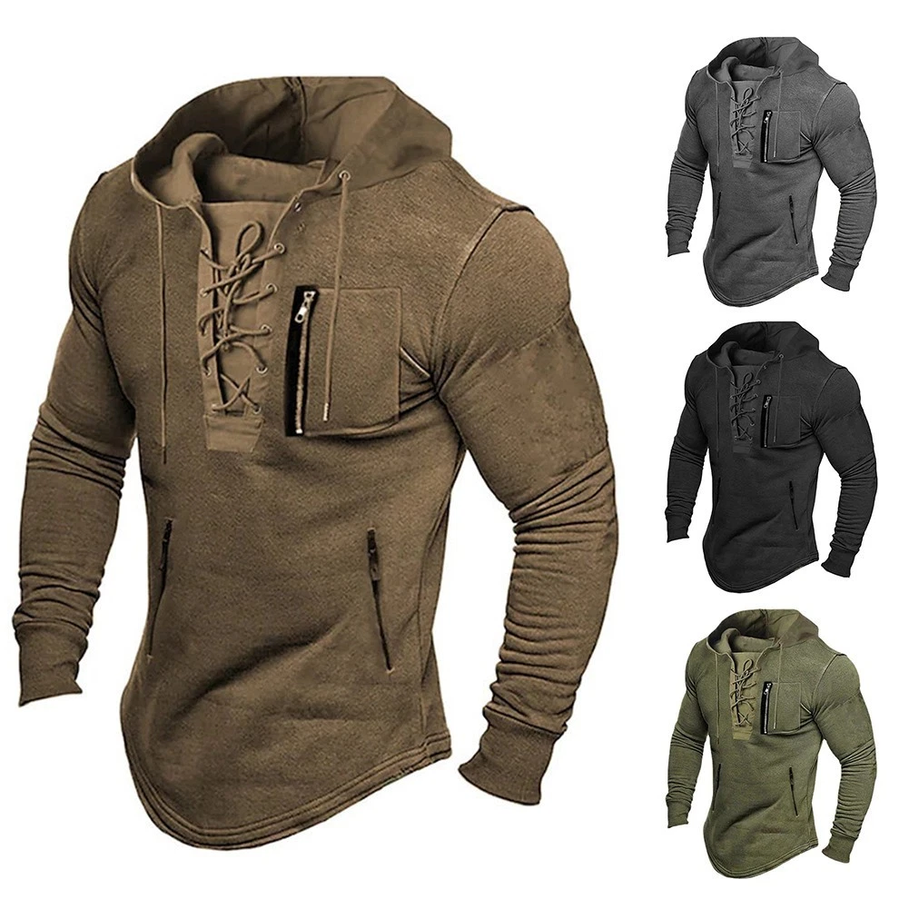 SACAI Felpe Uomo Eleganti Comode Abbigliamento Casual con Pratico Design Tasca