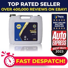 Engine Oil 20L for VOLVO V60 157, Mk1, Mk2 1.5 2.0 2.0D 20 Litres NAPA 0W20 SN 5.27 per litre