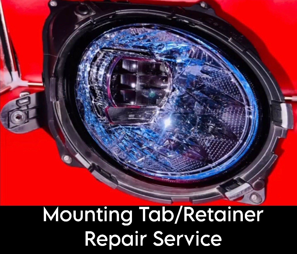 2020-2024 Bentley Continental GT Flying Spur Headlight Tab Repair Service