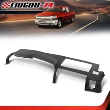 Fit For 2007-2013 Silverado Sierra Pickup Dash Cover Skin Cap Black New