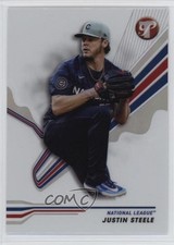 2024 Topps Pristine All-Star Game Refractor Justin Steele #281 12v1