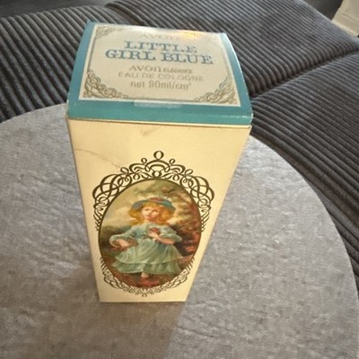 Vintage Avon Little Girl Blue Eau De Cologne Elegance 90ml Unbenutzt Voll
