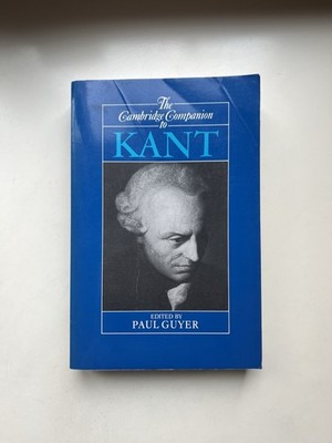 The Cambridge Companion to Kant Paul Guyer 1999 Paperback