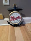 Vintage Strohs Beer Anchor Boat Nautical Sign Advertisment